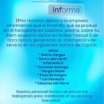 Un incendio afectó la red de fibra óptica y dejó sin internet a varios barrios de la Capital