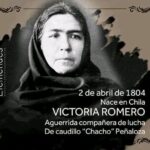Victoria Romero la mujer que desafió la historia junto al Chacho Peñaloza