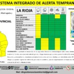 La Rioja bajo alerta meteorológica: advierten por tormentas fuertes, ráfagas intensas y niebla